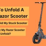 How To Unfold A Stuck Razor Scooter