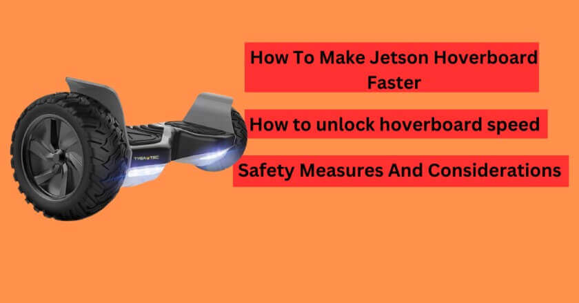 How To Make Jetson Hoverboard Faster