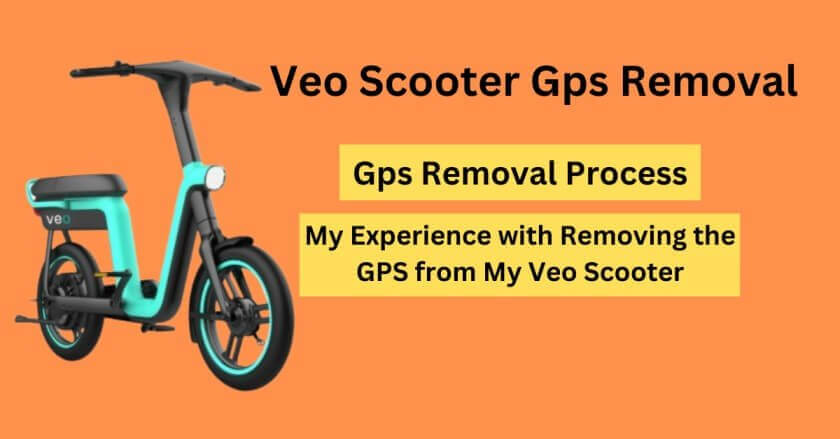 Veo Scooter Gps Removal